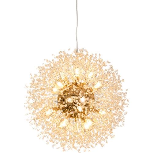 Spark Ball LED Chandelier Lighting Dandelion Chandelier Dinning Living Room Bar Personality Creative Art Crystal Lamps