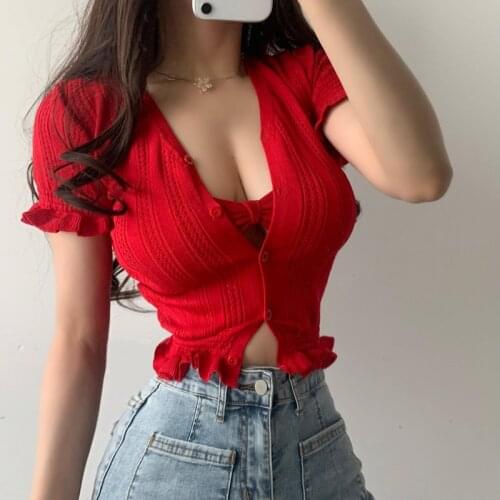 WOMENGAGA Knitted Blouses