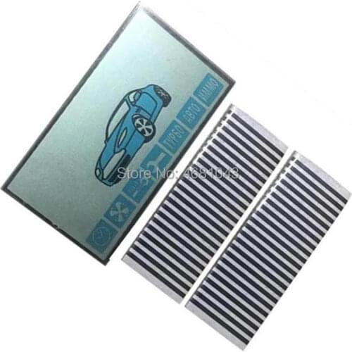 7PCS/lot A91 LCD display flexible cable for 7 PCS Starline A91 Lcd remote control Key Fob Keychain two way car alarm system