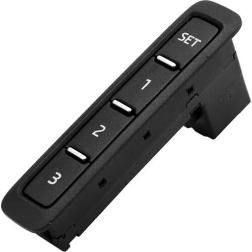 1 Pcs Car Driver Seat Adjustment Memory Switch Button Black Seat Memory Switch Button, for Skoda PASSA 1Z0 959 769 A