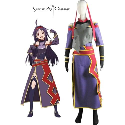 2019 Sword Art Online Yuuki Absolute Anime Cosplay Costume Halloween Cosplay Women Dress O