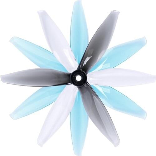 8Pairs GEMFAN Freestyle 5144 Propeller 5.1 Inch High Efficiency CW CCW 3 Blade Props Suit 2205-2306 Motor for RC FPV Racing Quad