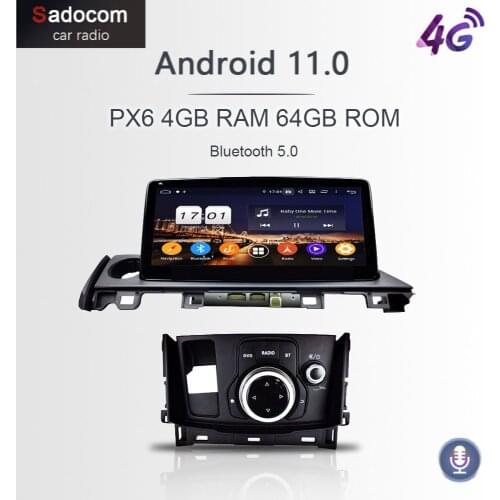 PX6 DSP 10.25" Android 9.0 8 Core + 4GB + 64GB Car DVD Player Stereo GPS Glonass RDS autoradio Bluetooth For Mazda 6 2017 2018