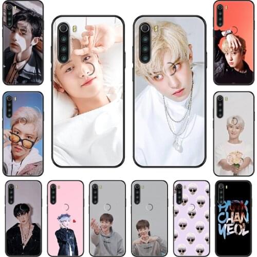 Kpop EXO Chanyeol Phone case For Xiaomi Redmi Note S2 4 5 6 7 8 A S X Plus Pro black luxury cover pretty waterproof art bumper
