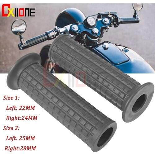 Motorcycle Handle Bar Rubber Motorbike Grips Hand Bar Parts For Yamaha WR200 XT 225 250 TY250 XG250 TRICKER SEROW 225 250