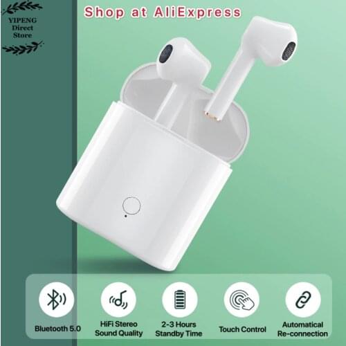 OVLENG T12 True Wireless Earbuds Wireless Bluetooth Earphones with Mic Handsfree for Smart Devices Mini TWS Earphones