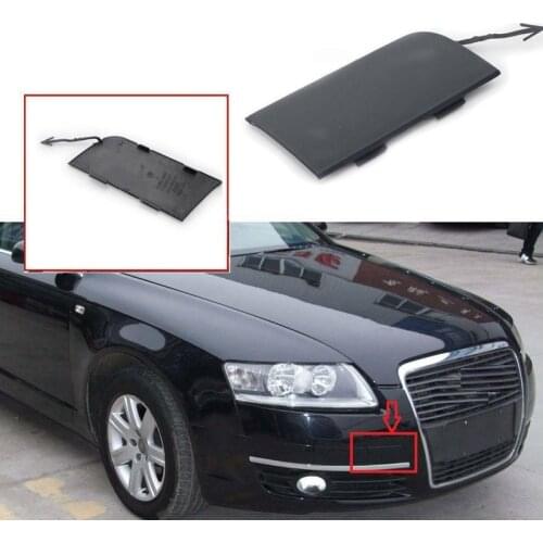 Front Bumper Tow Hook Eye Cover For- A6 C6 2005-2008 4F0807441