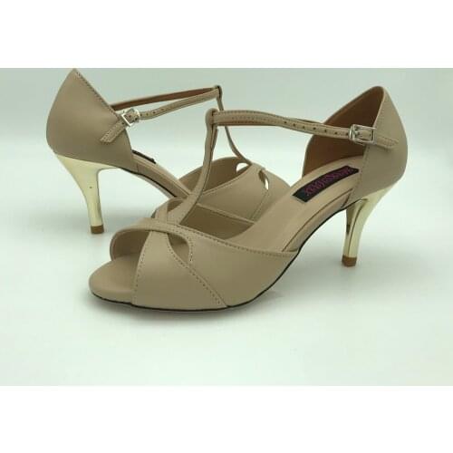 Sexy Flamenco Dance Shoes Argentina Tango Shoes pratice shoes Party shoes MST6226NL Leather Hard Sole 7.5cm 9cm heel available