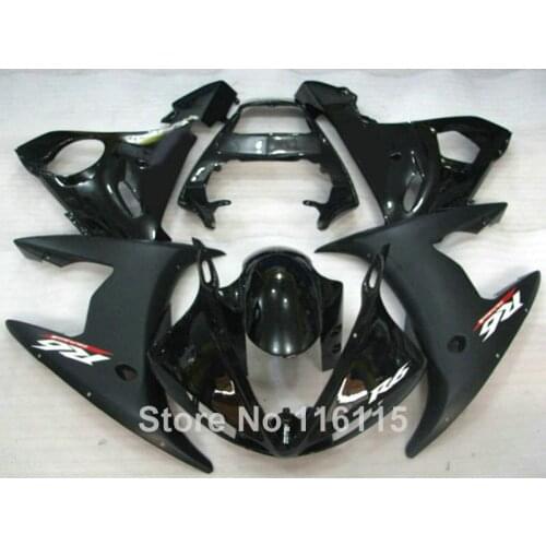 Fit for YAMAHA R6 fairing kit 2003 2004 2005 all black YZF R6 fairings set 03 04 05 full kits #122