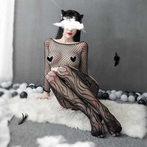 Different Tights Womens Sexy Underwear Fishnet Panty Hose Long Body Stockings Crotchless Garter Pantyhose Plus Size Lingerie