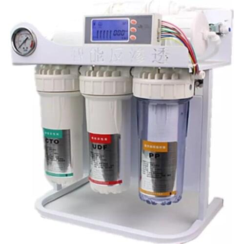 600 gpd Level 5 filtering ro reverse osmosis system filter system aquarium filter system Smart Auto Kitchen water purifier