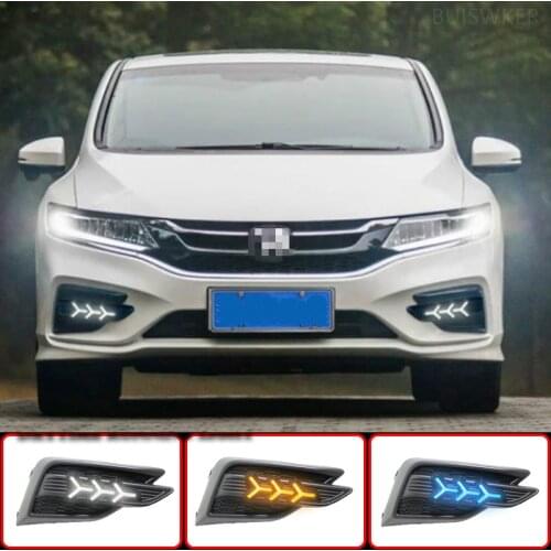 Turn Signal Relay Waterproof Car DRL LED Daytime Running Light For Honda Jade 2017-2018