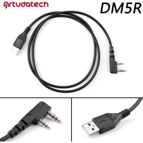 Artudatech USB Programming Cable For Baofeng Digital DMR DM-5R DM5R DM 5R PLUS Walkie Talkie