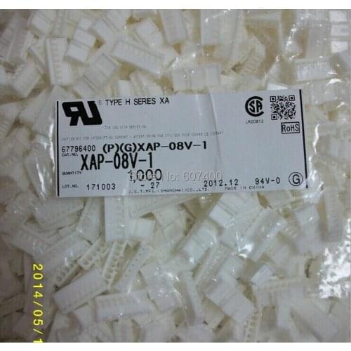XAP-08V-1 CONN XA HOUSING 8 POS 2.5MM JST Connectors terminals housings 100% new and original parts