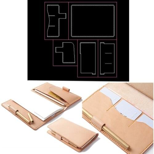 Japan Steel Blade Wooden Die DIY business type A5 notebook Journal Leather Craft Punch Hand Tool Cut Knife Mould Sewing230x340mm