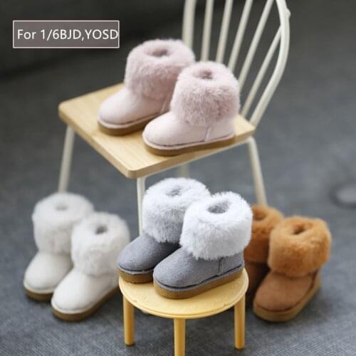 1/6BJD Snow Boots YOSD Shoes Doll Accessories Fit SD