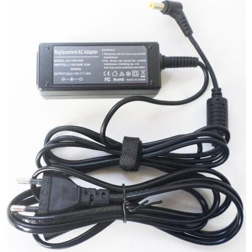19V 1.58A 30W AC Adapter Battery Charger Power Supply Cord For Toshiba Mini NB520 NB510 NB500 NB305 NB500-10H NB500-10L Netbook