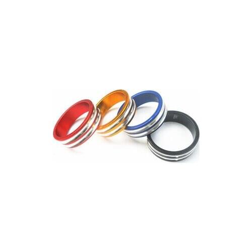 Aluminum alloy road bicycle headset taper washer mountain bike 28.6mm (1-1/8) steel headset cover stem spacers mtb bike parts