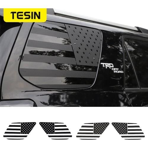 TESIN Car Stickers for Toyota 4Runner 2010+ Car Rear Window Decoration Sticker for Toyota 4Runner 2010+ Car Exterior Accessories