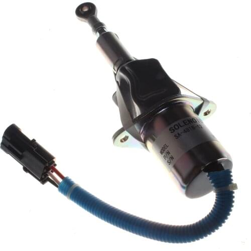Holdwell Fuel Shutdown Solenoid SA-4818-12 12V for 6BT 5.9L & 6CT 8.3L R300