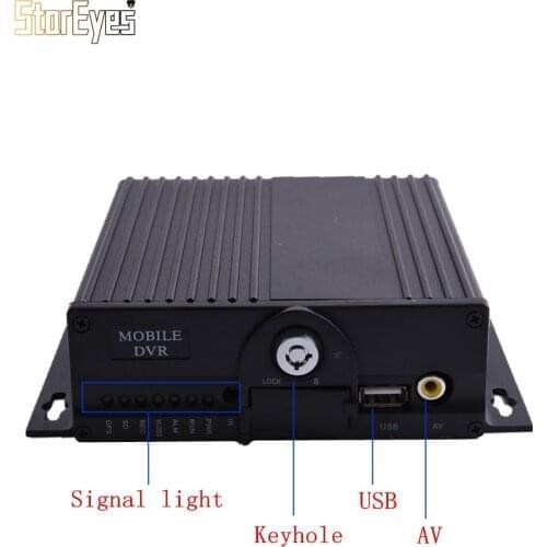 GPS WIFI AHD 1080P 4CH School Bus Taxi Trailer Truck Vehicle Car Mobile DVR