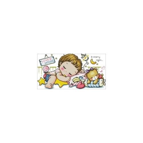 Xiaoyi cotton self-matching cross stitch Cross stitch RS cotton comes with no prints 118028