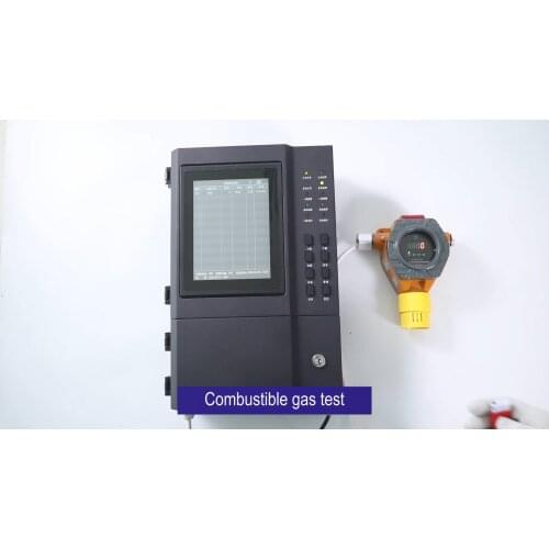 IR sensor co2 carbon dioxide online fixed gas monitor alarm