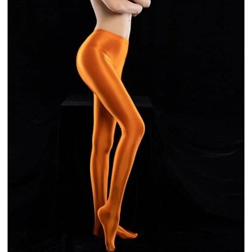 Tights Sexy Women Stocking Smooth Pencil Collant Femme Oil Shiny Glossy Pantyhose Kawaii Medias Mujer Push Up Hip Sexy Pantyhose