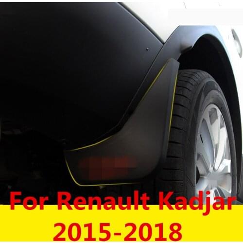 Fender Original car Hole position Soft glue Mudguard protection Modification Auto Accessories For Renault Kadjar 2015-2018