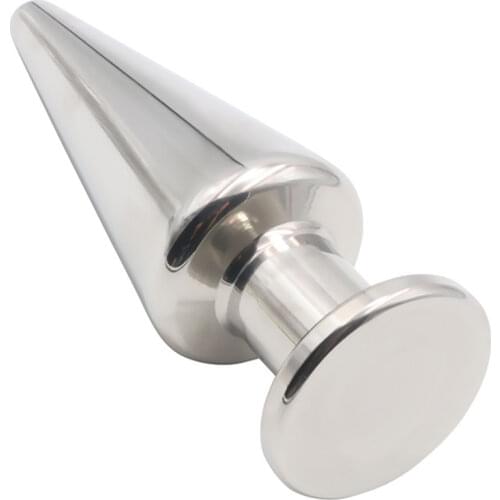 Metal Anal Butt Plug 500 g Heavy Stainless Steel Anus Bead Massage Couples Flirting Games Sex Toys For Women Men Adult Products