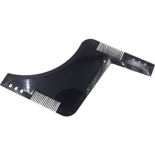 Men Beard Shaping Styling Template Comb Mens Beards Combs Beauty Tool for Hair Beard Trim Template Oval