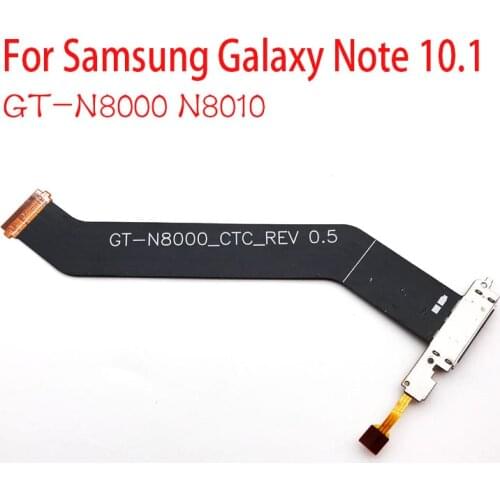 New Dock Charger Board For Samsung Galaxy Note 10.1 GT-N8000 N8010 USB Charging Port Flex Cable With Mic Microphone