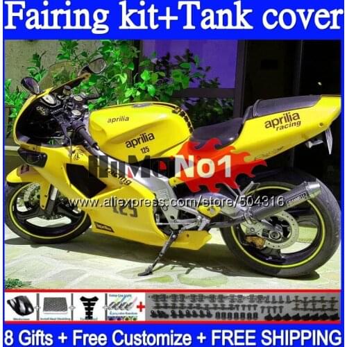 RS125R For Aprilia RS 125 R RR RS4 Light yellow 31MC.132 RS-125 1999 2000 2001 2002 2003 2005 RS125 99 00 01 02 03 04 05 Fairing
