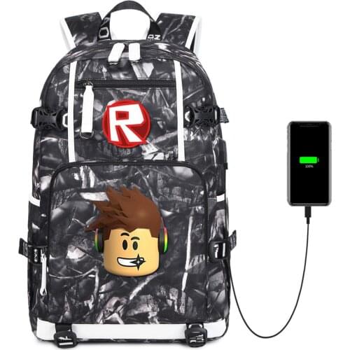 Waterproof large capacity backpack Middle High College Teen Schoolbag USB Charging Backpack Casual Travel Bag Mochila