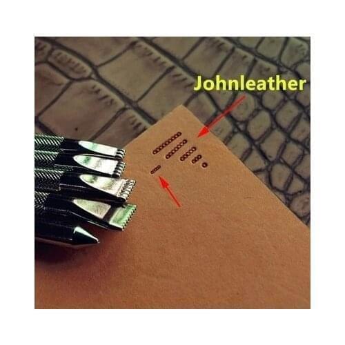 Dot print pattern classic handmade leather engraved carving tool,high grade leather craft stamping molding tool
