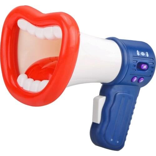 Funny Voice Changer Horn Toy Party Loudspeaker Game Gags and Practical Jokes Gift For Kids amplify sound