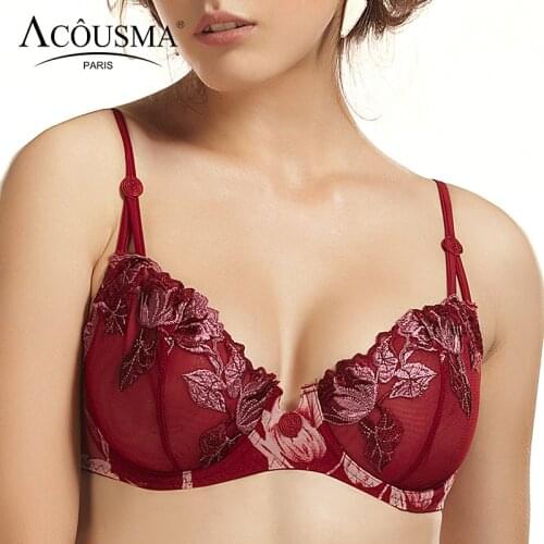 Красные бюстгальтеры ACOUSMA China At AliExpress