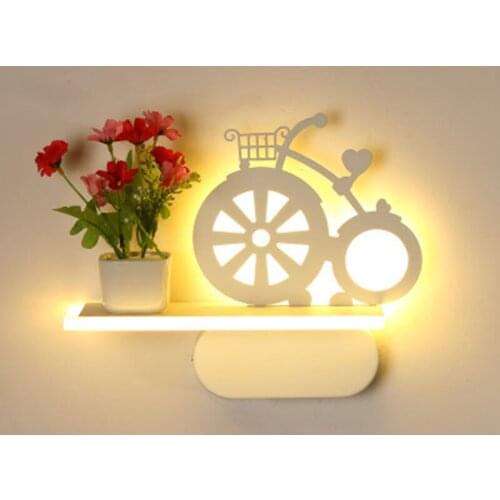Acrylic Luminaria Led Wall Light Wall Lighting Modern Corridor 110-220V Modern Sconce Wall Lamp Miroir Mural Bed Lamp