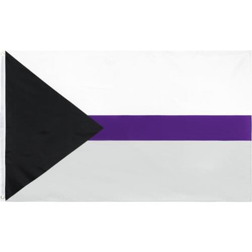 90x150cm LGBTQIA Ace Community Asexuality asexual pride demi-asexual Flag