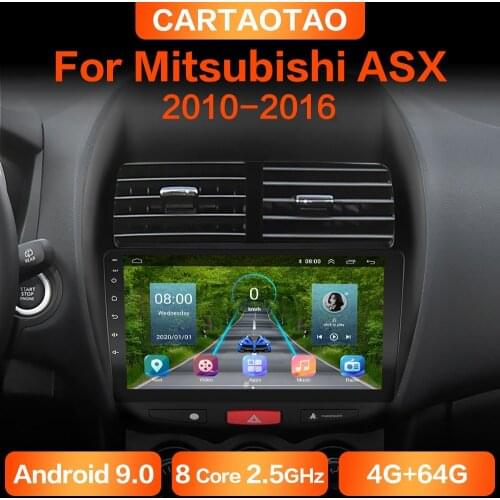 4G+64G Android 9.0 Car Radio GPS DSP multimedia player For Mitsubishi ASX 1 2010 2011 2012 2013-2016 2din Android car player