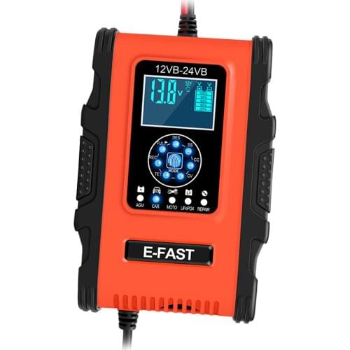 Car Battery Charger 24V 6A Fast Emergency Automatic Charge Charging