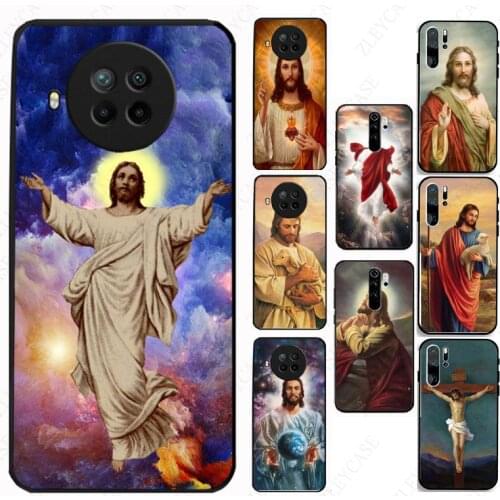 Jesus Christ God bless you Phone Cover For xiaomi Redmi Note8pro note7 8T 8A note9s mi A1 A2 mi9se 8se 5s mi9T 10T note10 Cases