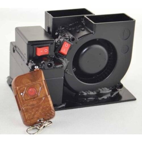 Remote Electronic+Button Device Double Blowing Snowflake Paper Snow Storm Machine Magic Tricks Gimmick Magician Props