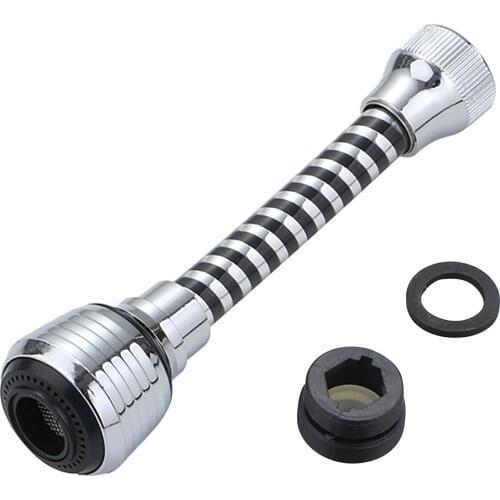 360 Degree Flexible Faucet Nozzle Sink Spray Faucet Bathroom Extension Water Tap Water Filter Kitchen Faucet Accessories