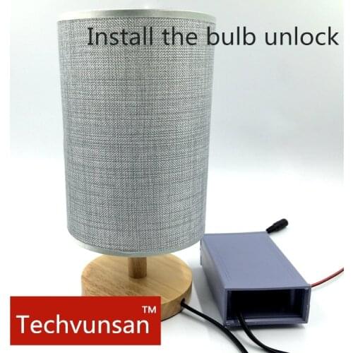 Real life Room Escape game props Lock the lamp to unlock the secret chamber prop of the bulb organ