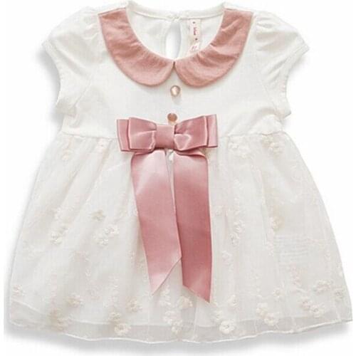 Summer Newborn Baby Girls Dress Infant Baby Dresses Toddler Girls Birthday Party Dresses Baby Girl Clothes