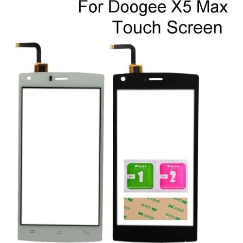 Mobile Touch Screen For Doogee X5 Max \ X5 Max Pro Touch Screen Touch Digitizer Panel Glass Repair Phone Tools 3M Glue