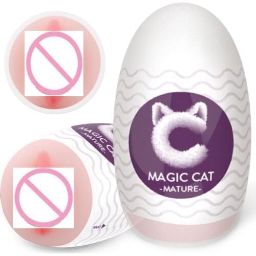 Male Masturbation Cup Sex Toys for Men Comfortable soft Realistic Vagina Vagina Masturbate Egg for Men Penis Massager Sexy Toys