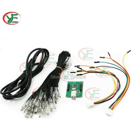 Zero Delay USB Encoder PC/PS3 / Raspberry Pi to Joystick Button for Mame Jamma Fight Stick Controls DIY Arcade Game Kit Parts