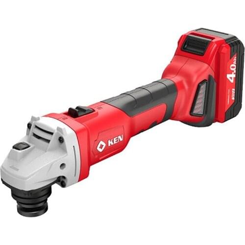 2021 NEW KEN BL9120-40S 20V Angle Grinder High Power Brushless Lithium Rechargeable Angle Grinder